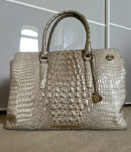 Brahmin Finley Carryall Handbag in Sterling Melbourne